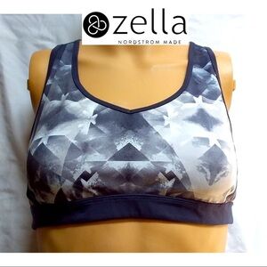 Gray Sports Bra